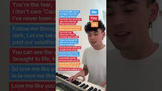 Let’s sing “love me like you do” by Ellie Goulding🩷