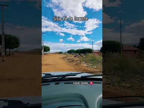 sítio pé de serrote município de vista Serrana na Paraíba.