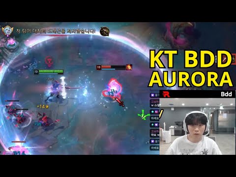 KT BDD Stream Aurora vs Challenger Korea Zoe Mid