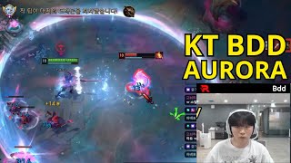 KT BDD Stream Aurora vs Challenger Korea Zoe Mid