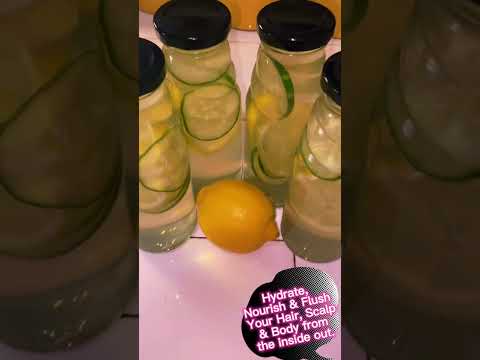 Lemon Cucumber Water (H3O2 Electrolyte Hydration)
