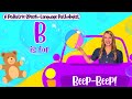 Learn To Talk With Ms LoLo Finger Family Color Car Song Letter B For Toddlers