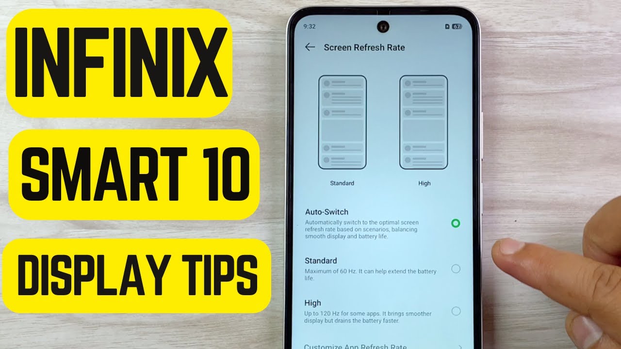 📱 Infinix Smart 10 Display Refresh Rate – How to Check & Change It! 🔄⚙️