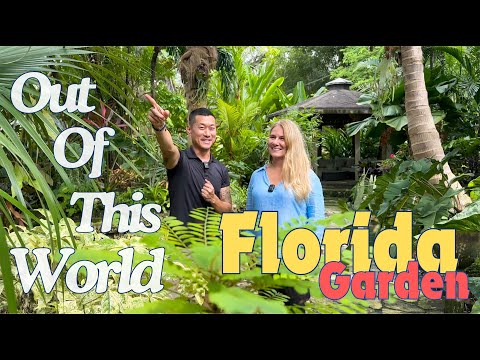 OUTSTANDING Private Florida Garden | Meet The GORGEOUS Plants That Live Here! @groveparadise
