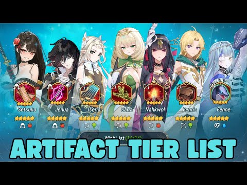 Wishlist Artifact Tier List for RTA - Epic Seven