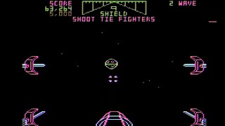 Star Wars The Arcade Game Atari 8 Bit 400 800 XL XE Longplay Gameplay Only