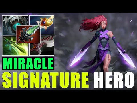 MIRACLE [Anti-Mage] Maximum Farming Speed 50K NET WORTH Crazy Damage 7.27 Dota 2