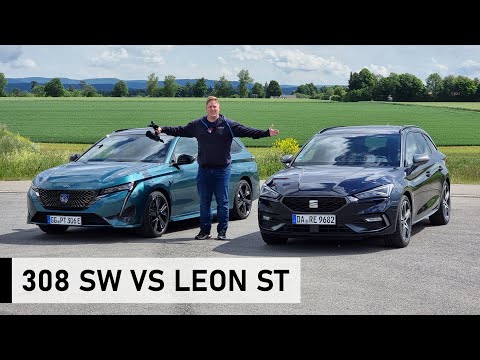 Der Kombi Vergleich - 2022 Peugeot 308 SW oder 2022 Seat Leon ST