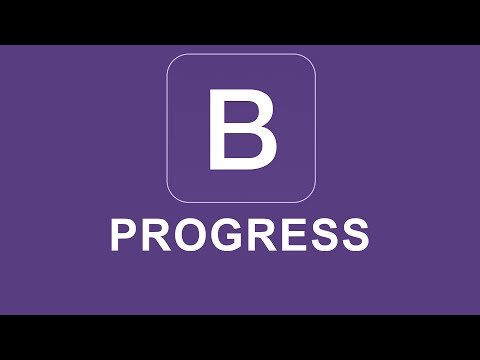 Bootstrap 4 Tutorial 44 - Progress