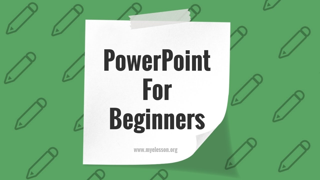 PowerPoint For Beginners ☑️