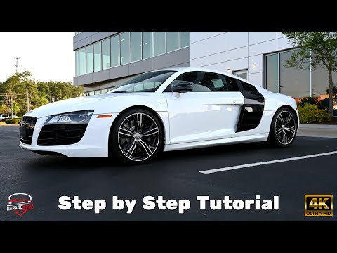 Installing Carbon Fiber Mirrors And Side Skirts on Audi R8