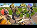 FORTNITE Battle Royale Rap!  FGTEEV vs. 100 PEOPLE PVP! SNIPER FUNNY MOMENTS + New Map Double Chests