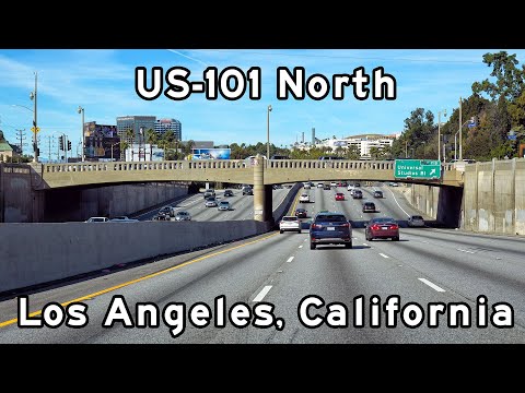 US-101 - Los Angeles, California - Hollywood Freeway - Ventura Freeway