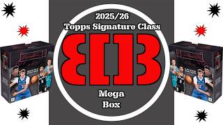 2025/26 Topps Signature Class Basketball Mega Box