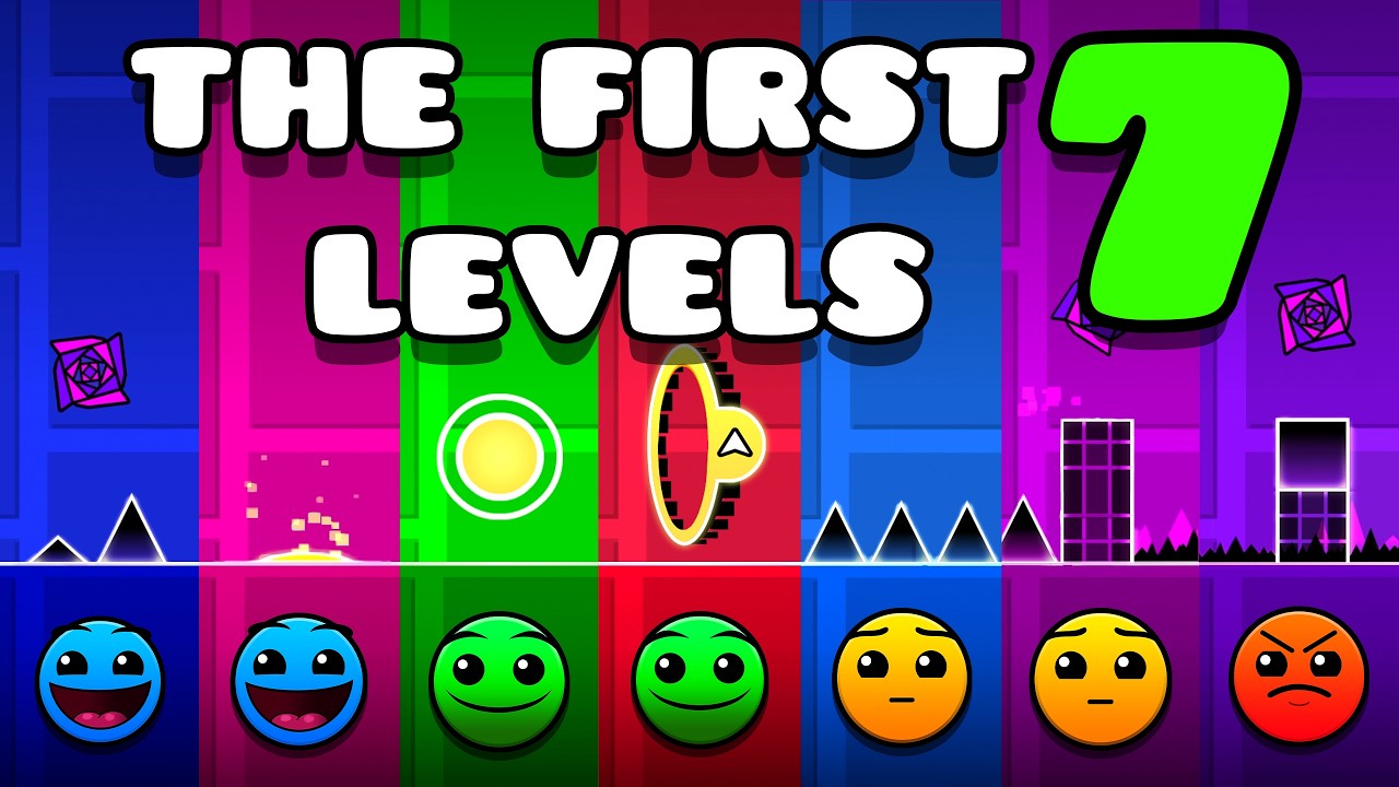 How Geometry Dash Hooks You in the First 7 Levels