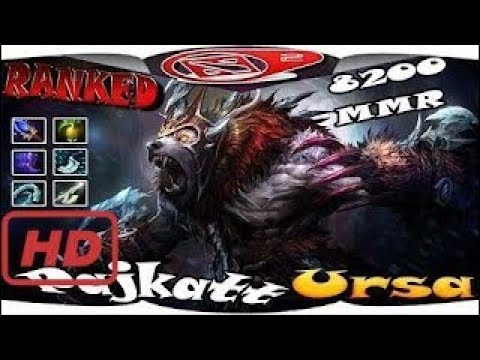 DOTA 2 PRO 2017 | Pajkatt Dota 2 : Guide - Professional Ursa 8200 MMR Ranked Match Gameplay - Dota2