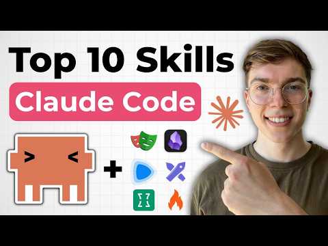 Thumbnail zu Die 10 besten Claude Code Skills & Plugins