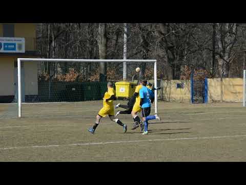 (25.03.2018) B klasa: Kuźnia II Jawor - Płomień NWG 5:1 - Gol na 5:1 Marcela Szałacha