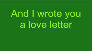 Leona Lewis - Love Letter (Lyrics)