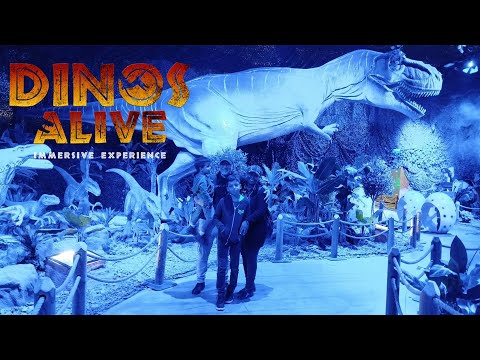 Dinos Alive Immersive Experience in Milan Italy 2024 Esperienza immersiva a Milano Dinosauri vivi