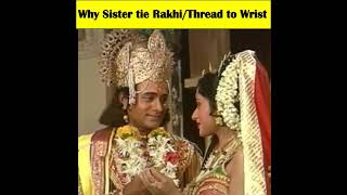 Why Sister tie Rakhi/Thread on Wrist The Answer #vishfact #Rakshabandhan #rakhi