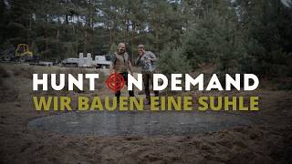 Wir bauen eine Suhle von@Freunde_der_Jagd