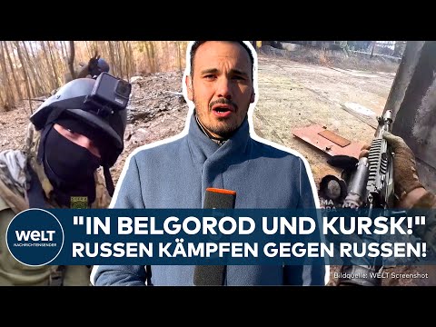 PUTINS KRIEG: "Hunderte Kämpfer!" Russen auf Seiten der Ukraine! Neuer Angriff auf russisches Gebiet