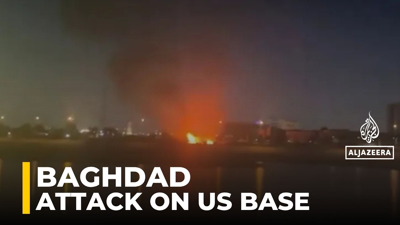 Iraq drone attack: Fire near US diplomatic facility in Baghdad