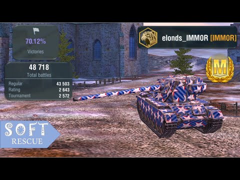 Conway: 6200 Damage , 6 Frags (1vs4) - WOT BLITZ -