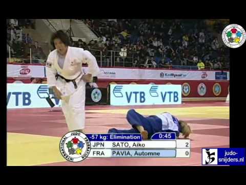 Aiko Sato (JPN) - Automne Pavia (FRA) [-57kg]