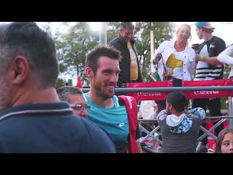 Mayer brindó su última función en el Challenger Corrientes, que entra en etapa de definición