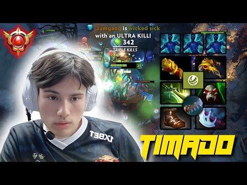 TIMADO INSANE 27 KILLS BRUTAL HARD CARRY MORPHLING HIGHLIGHTS