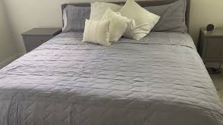 Blythease Oversized King Bedspread, Modern & Contemporary Look, Lightweight Bedding Cover