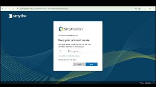 Logging Into SmythePort