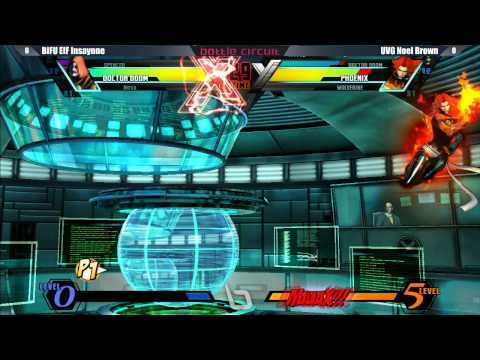 Next Level Battle Circuit 108 - UMVC3 - PAG Crazy Joe v UVG Noel Brown / BIFU Insaynne v Noel Brown