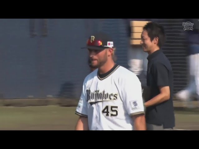 【ファーム】バファローズ・トーマス選手ヒーローインタビュー 8月3日 オリックス・バファローズ 対 阪神タイガース