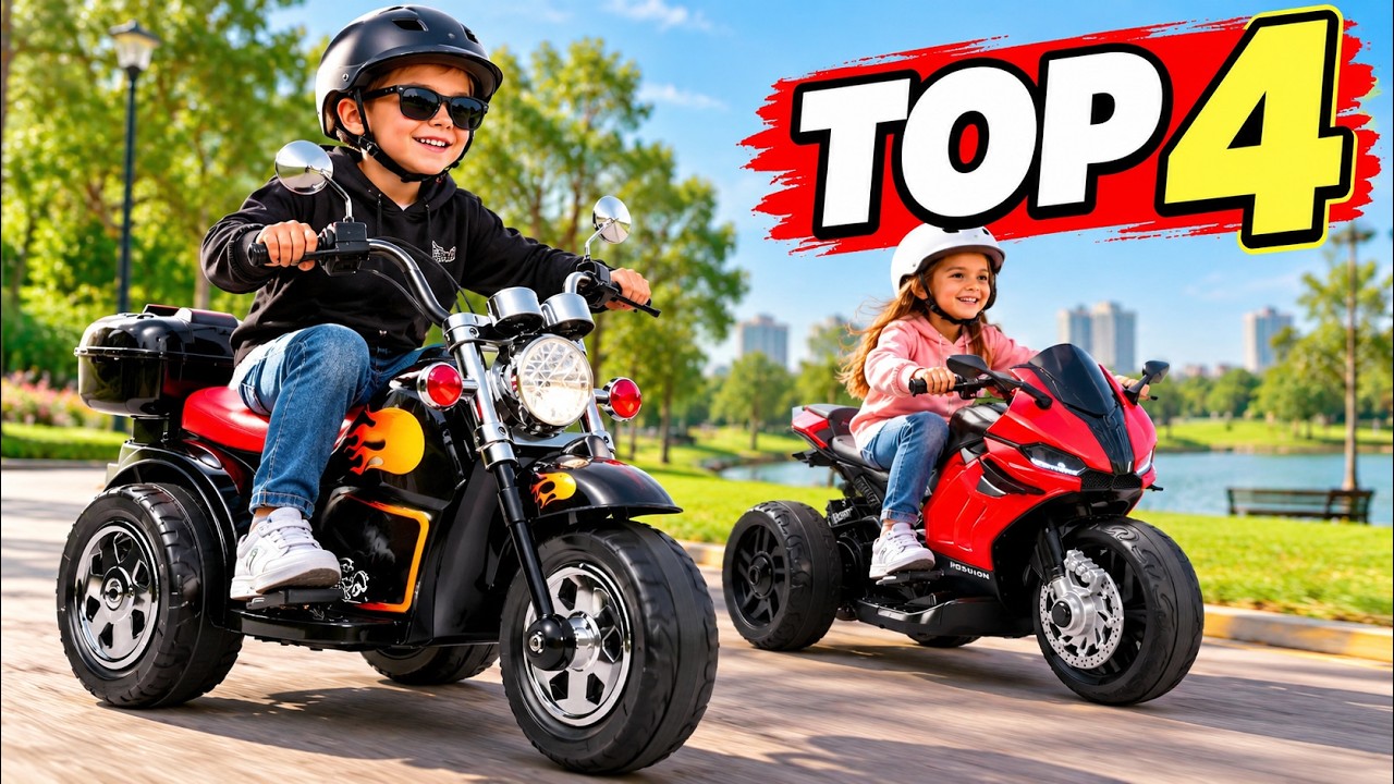 Qual Mini Moto Elétrica Infantil Comprar?: TOP 4 para o Dia das Crianças 2026