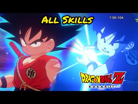 All Skills/Special Moves-Dragon Ball Z: The 23rd World Tournament (Kid Gokus Moveset)