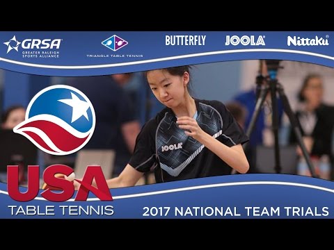 2017 US National Team Trials Day 1 - Amy Wang vs Rachel Sung (QF) Highlights