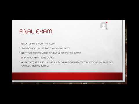 final Exam English Morphology