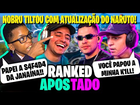 NOBRU T1LTOU COM BOCADAS! SQUAD DA RESENHA FICOU IMPRESSIONADO COM A SENSI DO NOBRAS FAZENDO 1V7!!