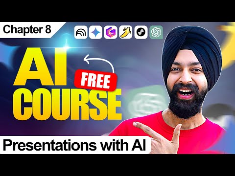 Free AI COURSE for Beginners – Class 8 - Presentations with AI - Explained Easy #course #ai