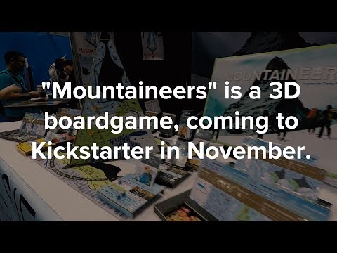 Game Overview of MOUNTAINEERS at GENCON 50!