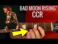 Guitar Lesson - CCR - Bad Moon Rising - With ...