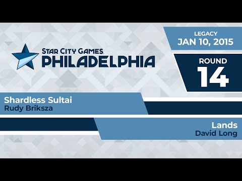 SCGPHILLY: Round 14 - Rudy Briksza vs David Long | Legacy