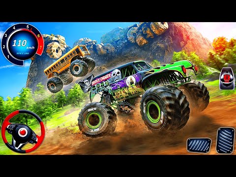 Monster Truck Racing Offroad 3D - 4x4 Derby Mud Driver Monster Jam Steel Titans 2 - PC GamePlay #6