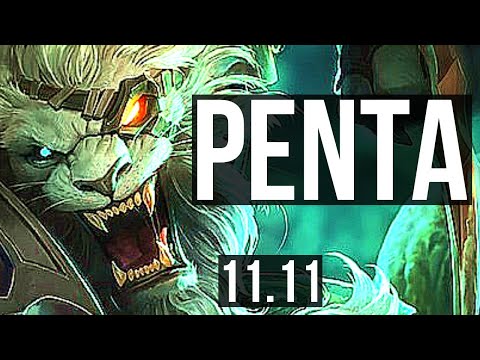 RENGAR vs NAUTILUS (JUNGLE) | Penta, Legendary, 19/3/3, 300+ games | EUW Diamond | v11.11