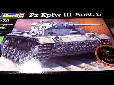 Revell Pz Kpfw III Ausf.  L 1/72 Baubericht Teil 1