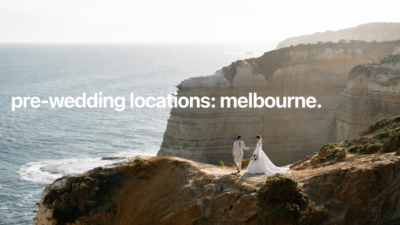 Best Pre-Wedding Shoot Locations Around Melbourne