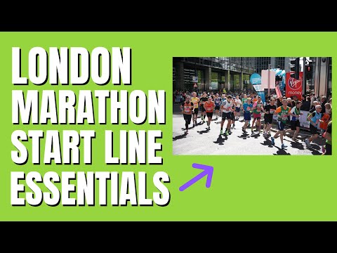 London Marathon Race Bag Essentials - What To Pack!